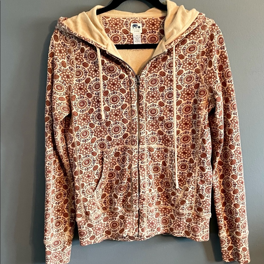 Lucky Brand Zip Up Sweatshirt